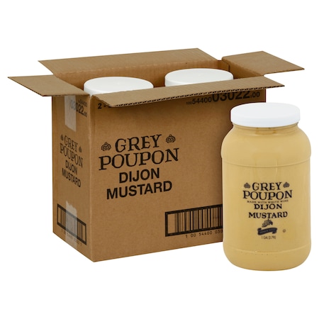 Grey Poupon Dijon Mustard Classic 1 gal., PK2 10054400030225